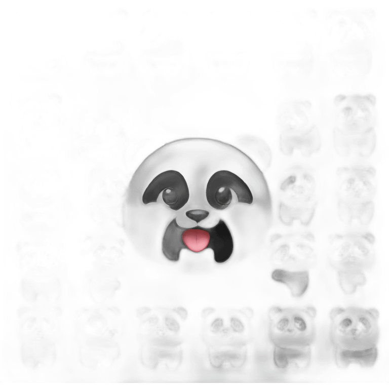 panda fun emoji