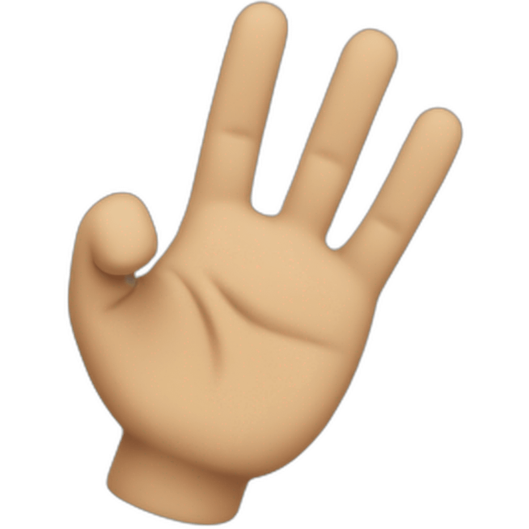 waving hand emoji