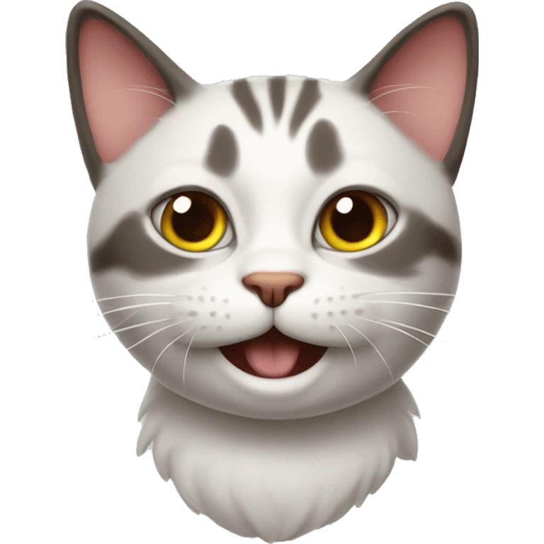 Funny cat emoji