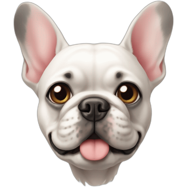 French bulldog emoji