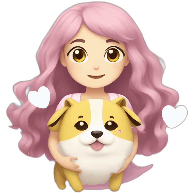 Bee and puppycat emoji