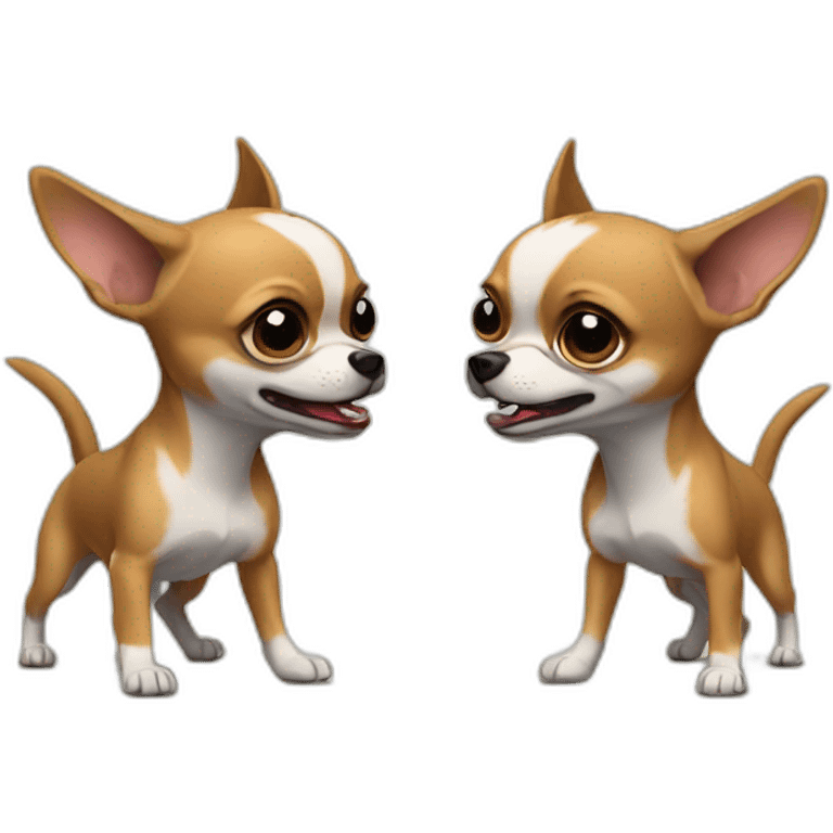 two-chihuahuas-fighting emoji