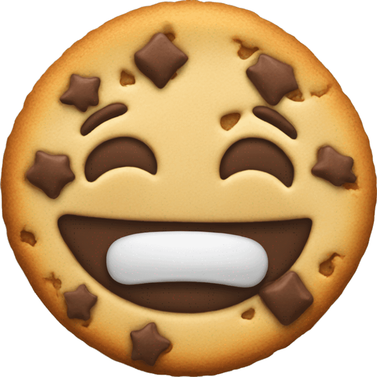 a cookie  emoji