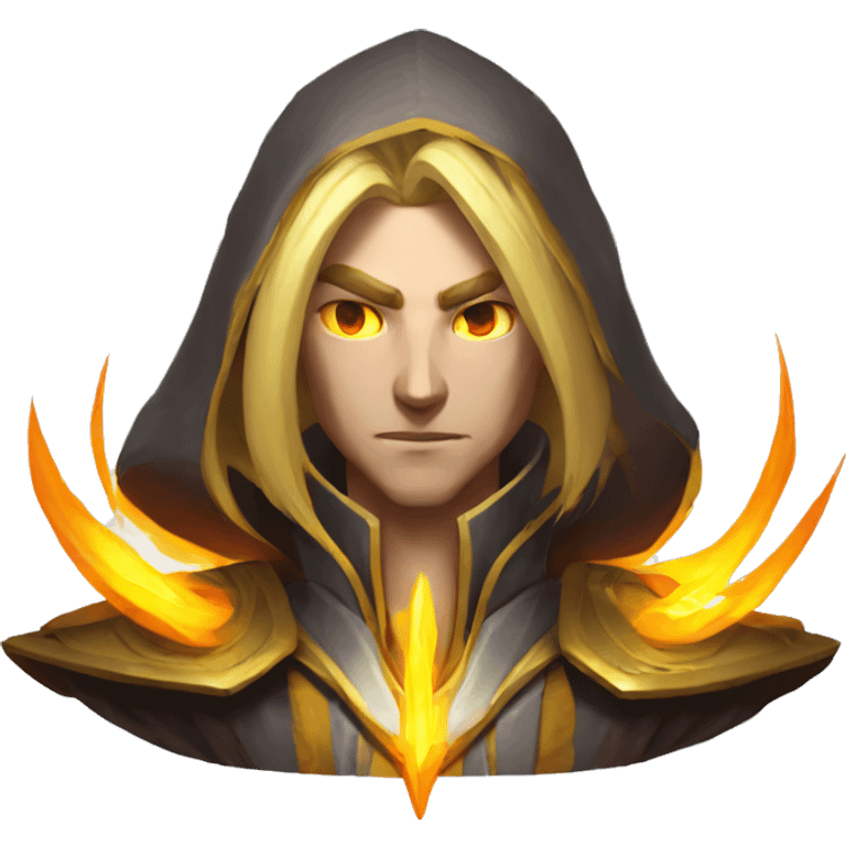 Invoker created sunstrike emoji