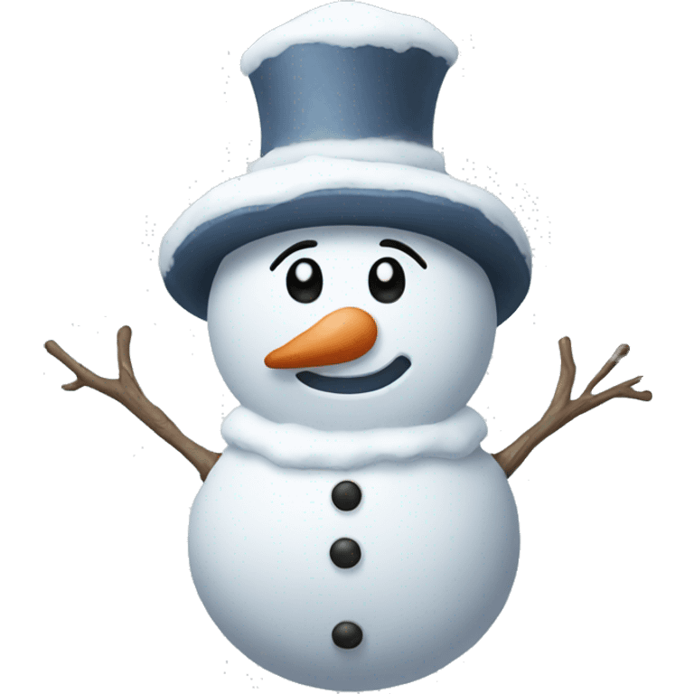 snow man emoji