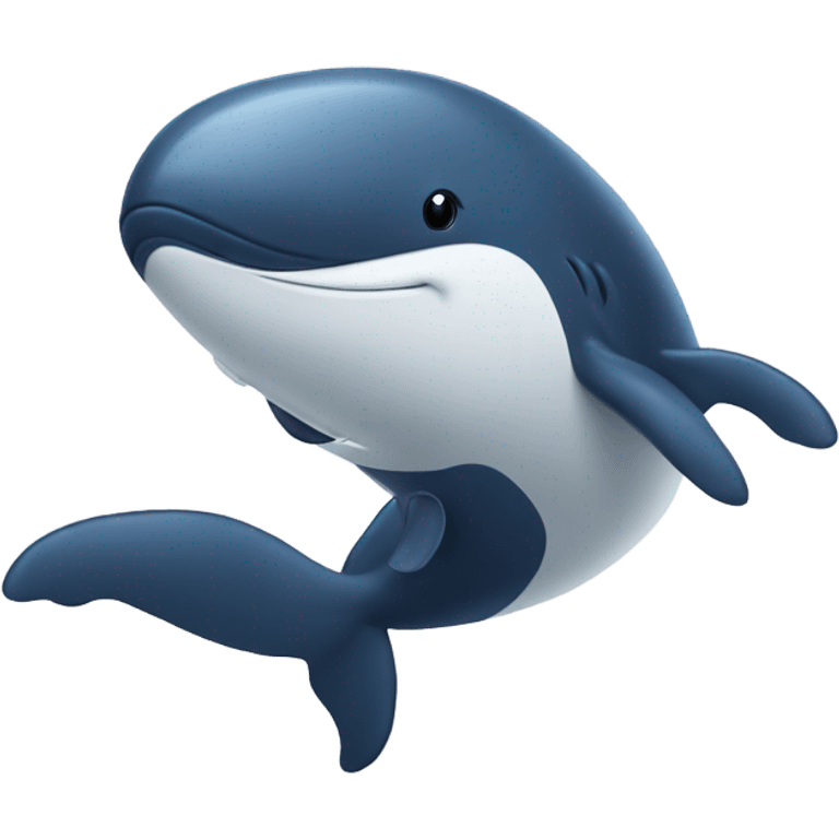 Whale sailing emoji