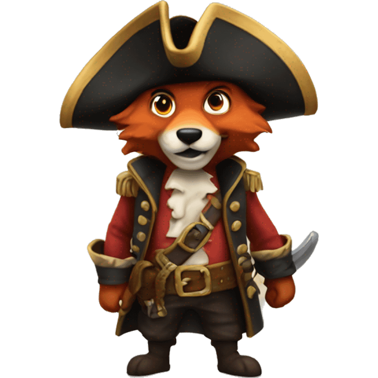 Foxy the pirate  emoji