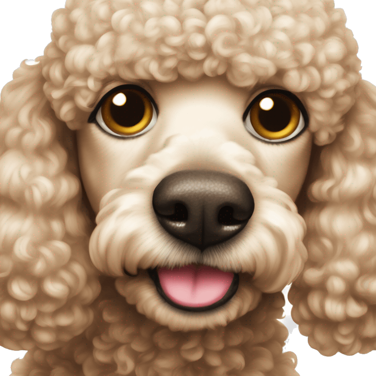 bombastic side-eye poodle emoji