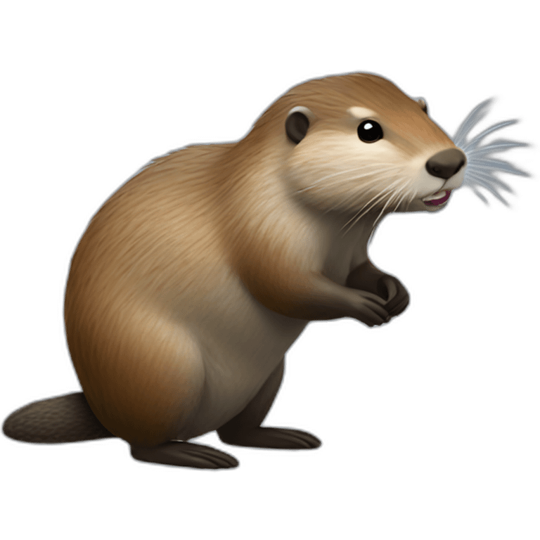 Nutria bonita emoji