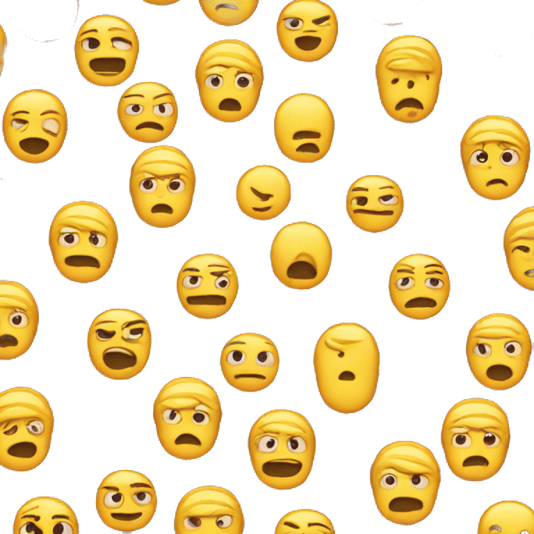 Emoji judging someone emoji