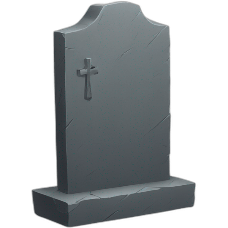 witherd grave stone emoji