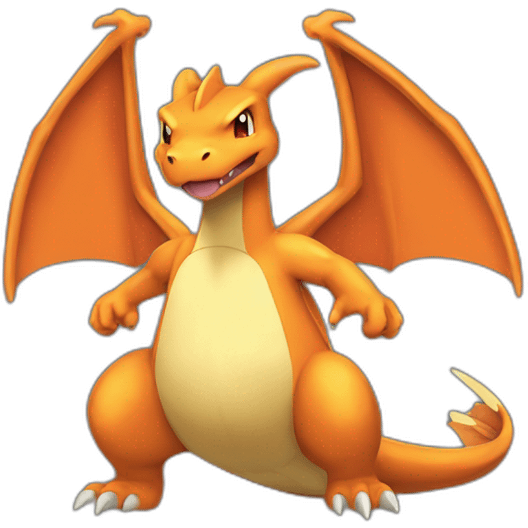 Charizard from Pokemon emoji