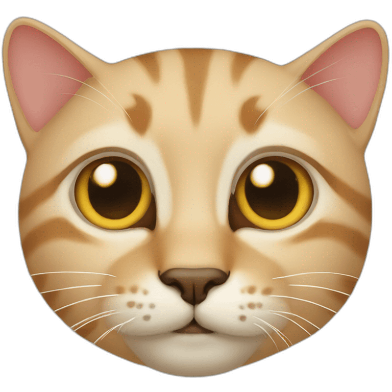 Cat with nose emoji