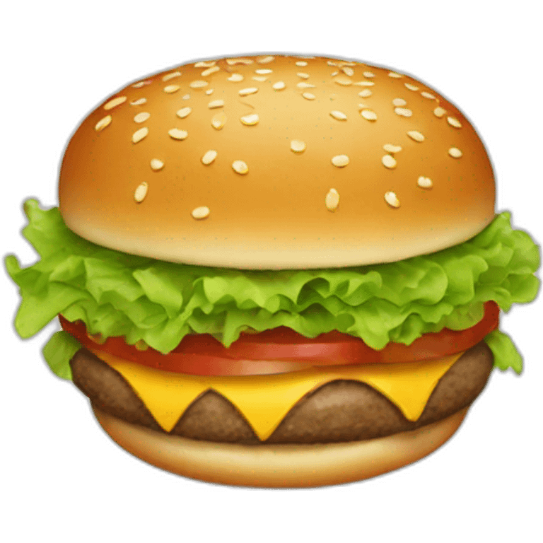 Burger emoji