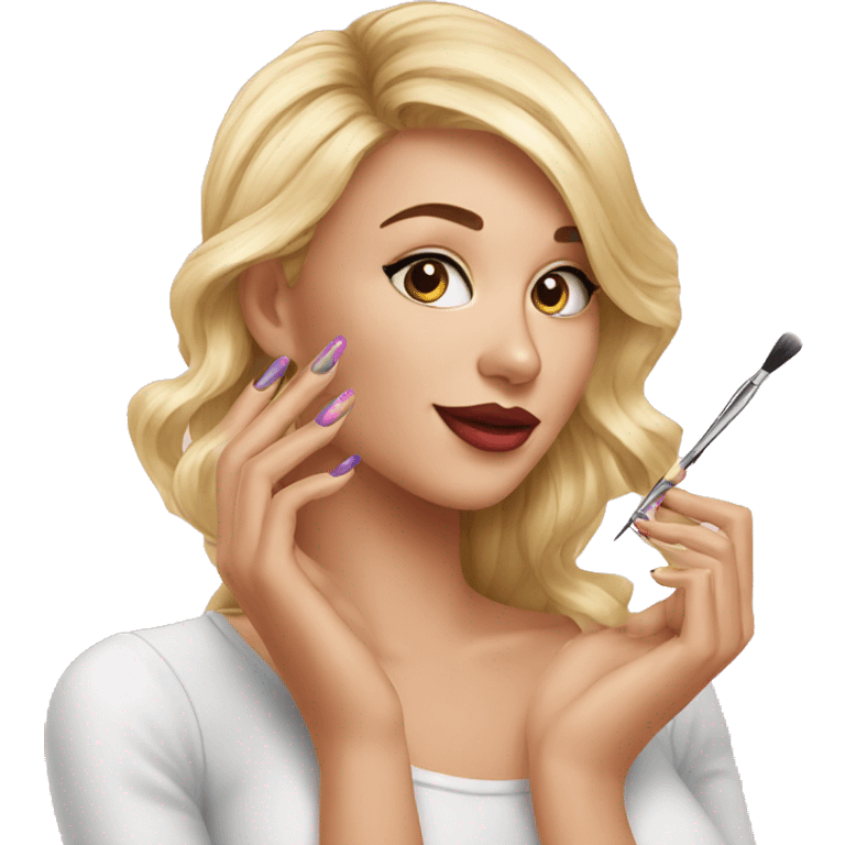 nail artist  emoji