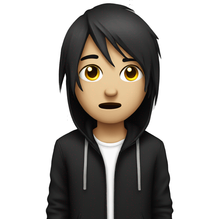 sick emo emoji