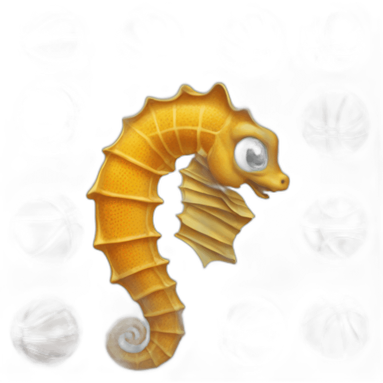 seahorse basketball emoji