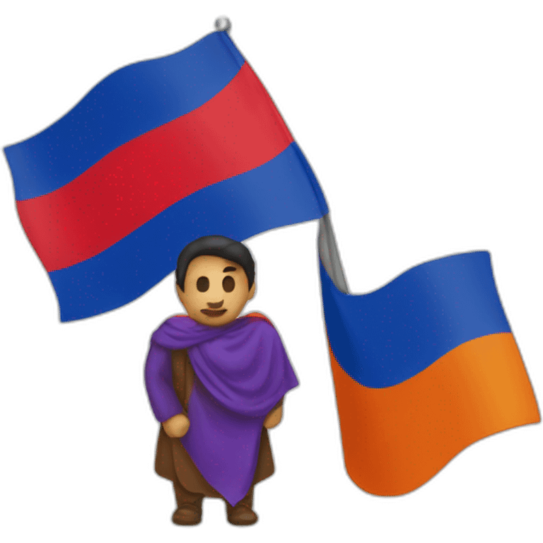 Armenain with Flag emoji