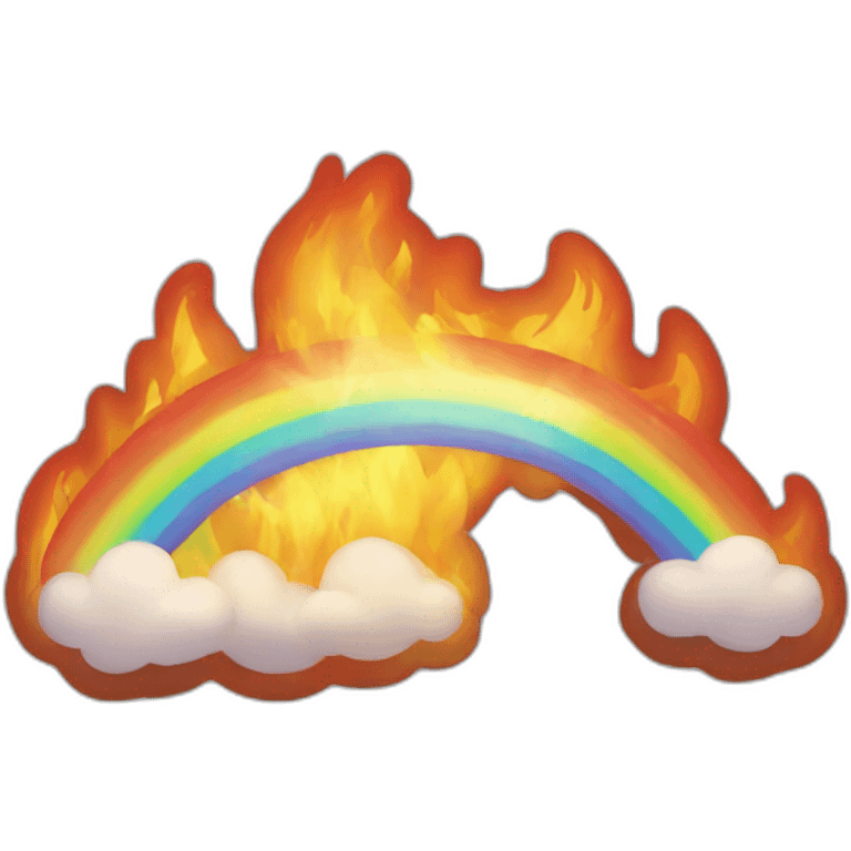 fire rainbow emoji