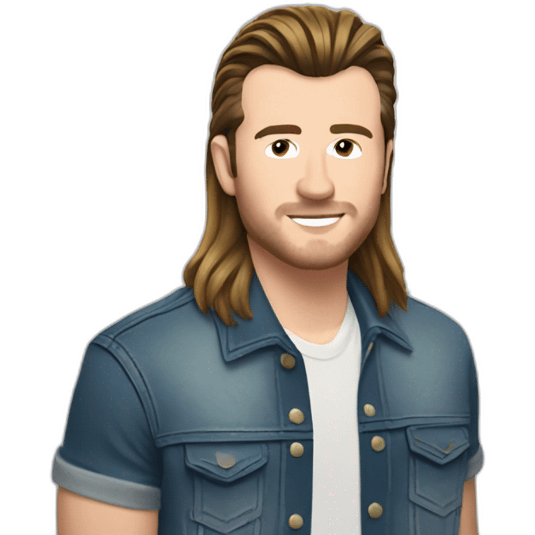 Morgan wallen mullet emoji