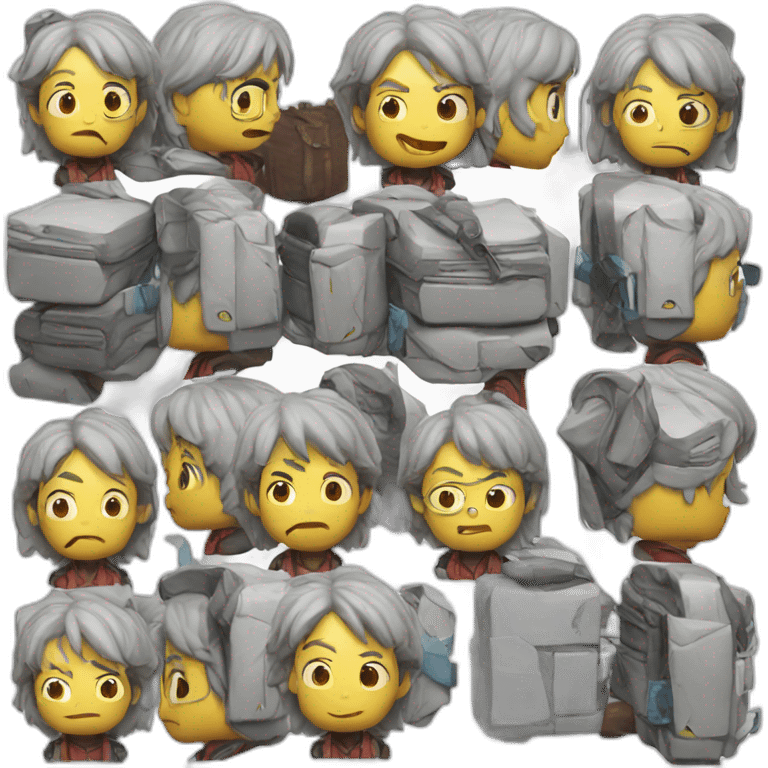 back to the future dmc emoji