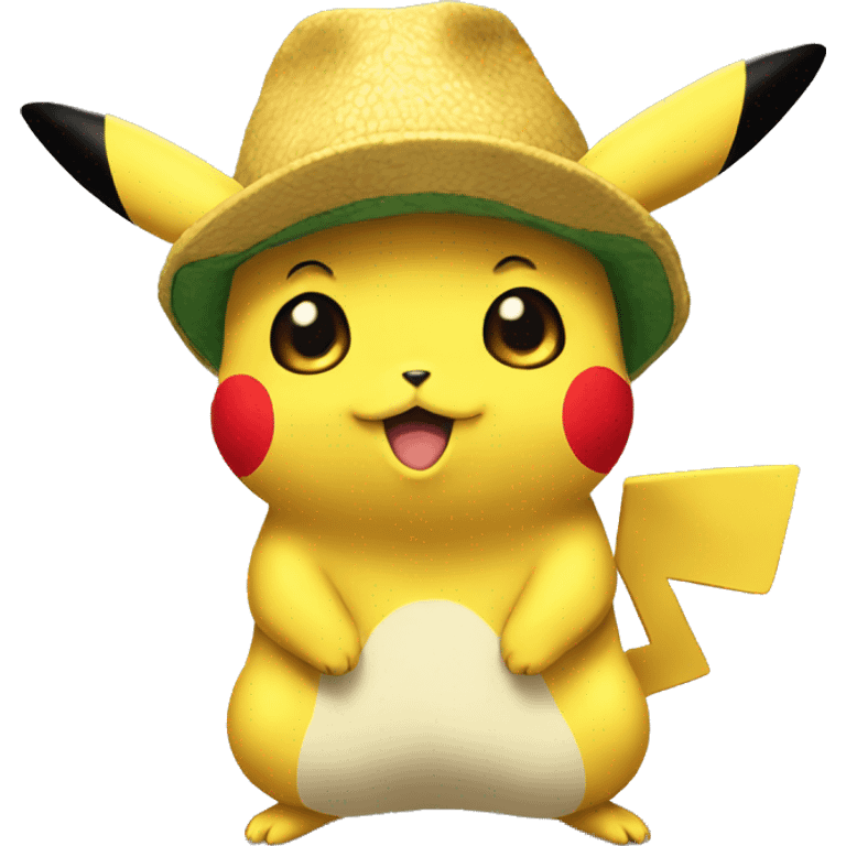 cappello di pikachu emoji