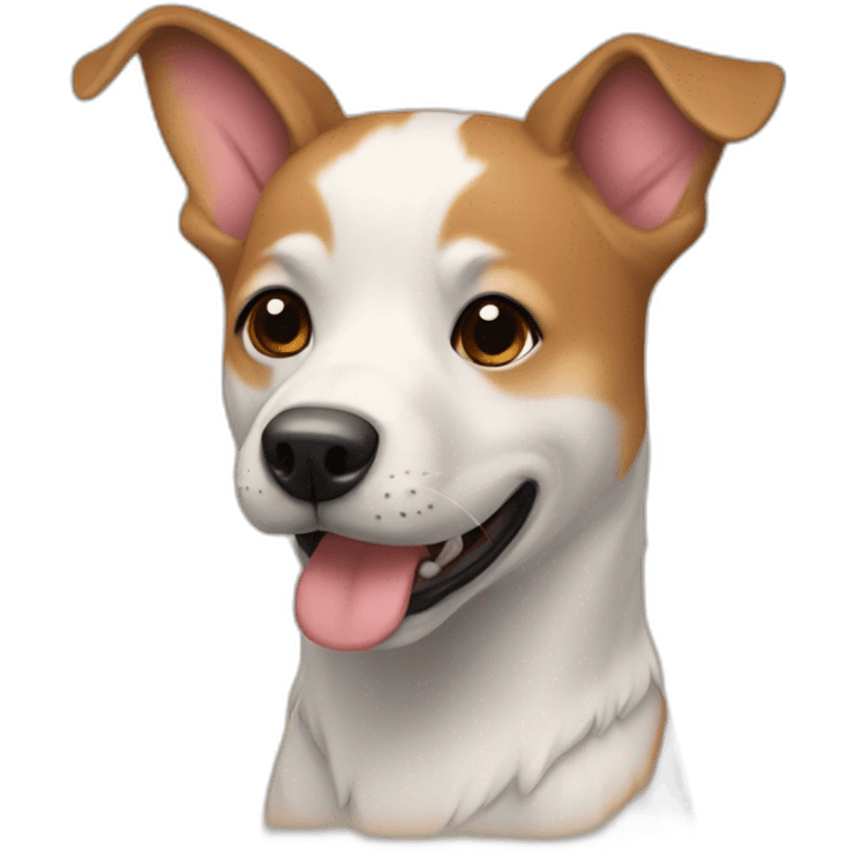 un chien amoureux  emoji