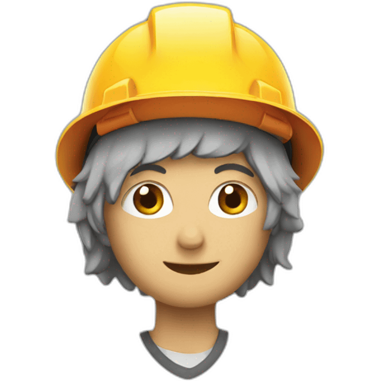 hard hat emoji