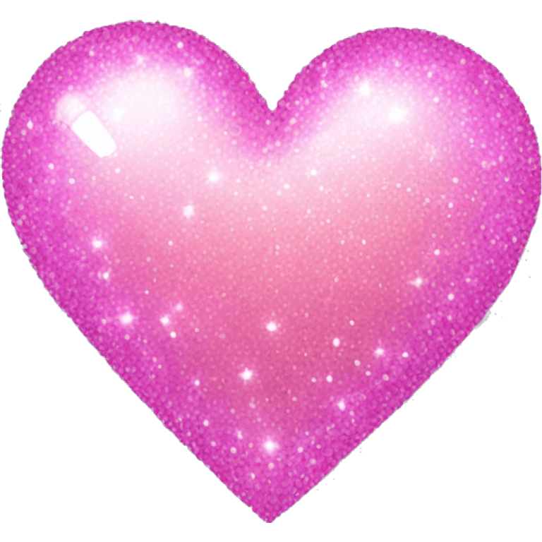 Pink Sparkle Heart emoji