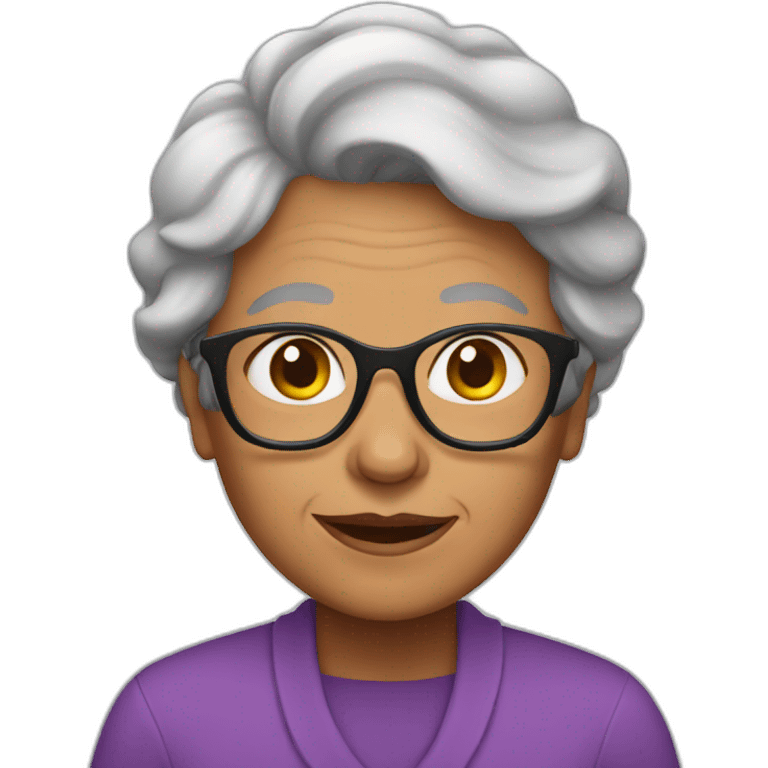 grandmother emoji