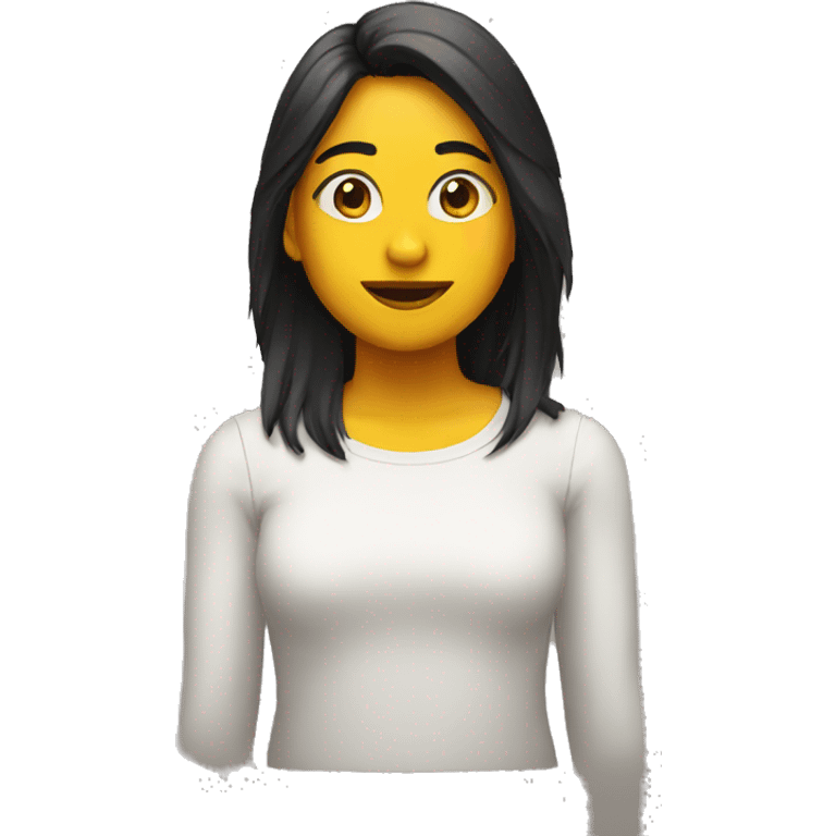 Chica emoji