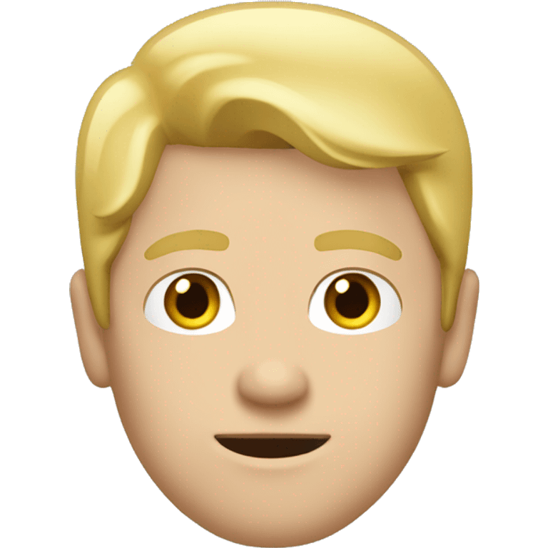 White guy with blonde hair playing gs5 emoji