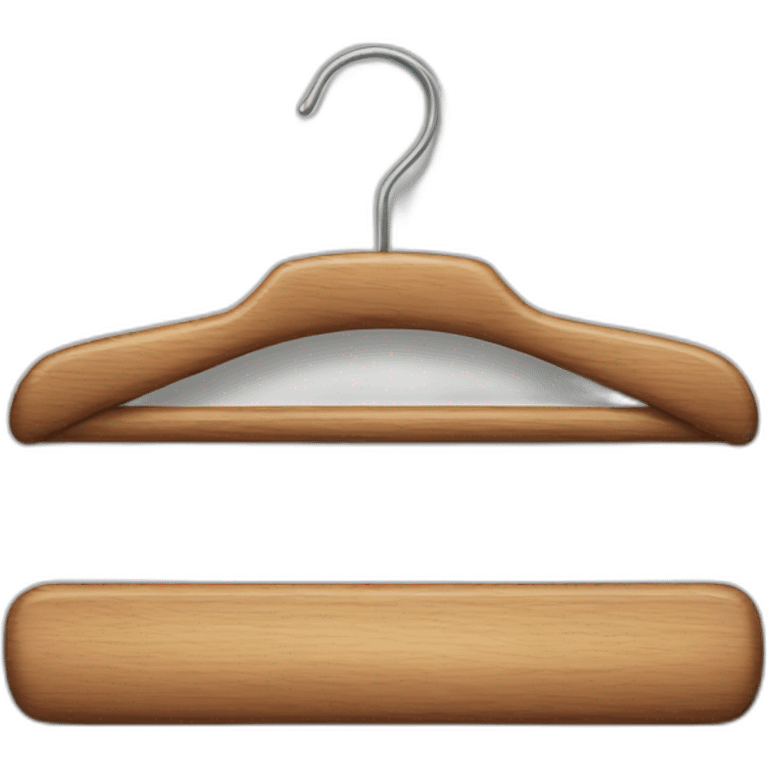 wood hanger  emoji