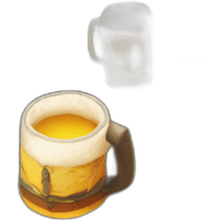 Naruto qui bois une bière emoji