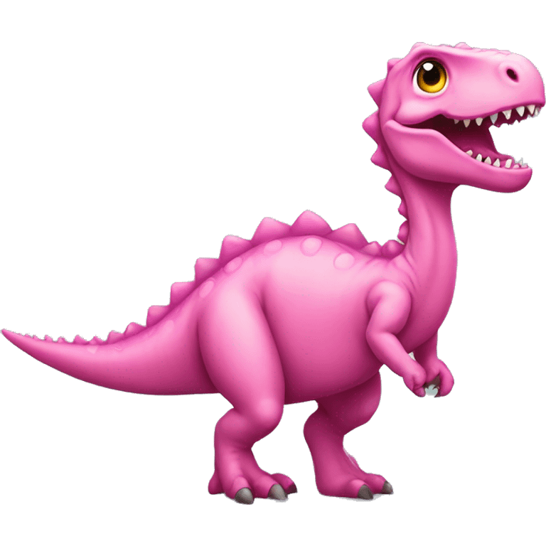 Pinker dino emoji