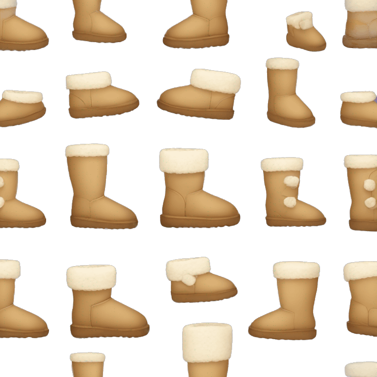 Cute uggs emoji