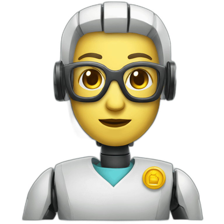 librarian robot emoji