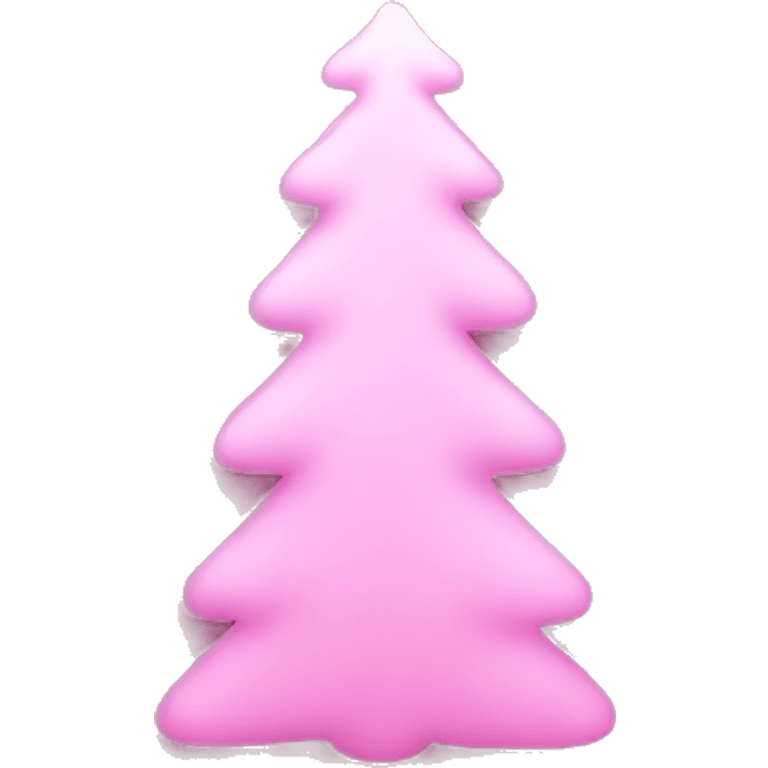 Christmas tree pink  emoji