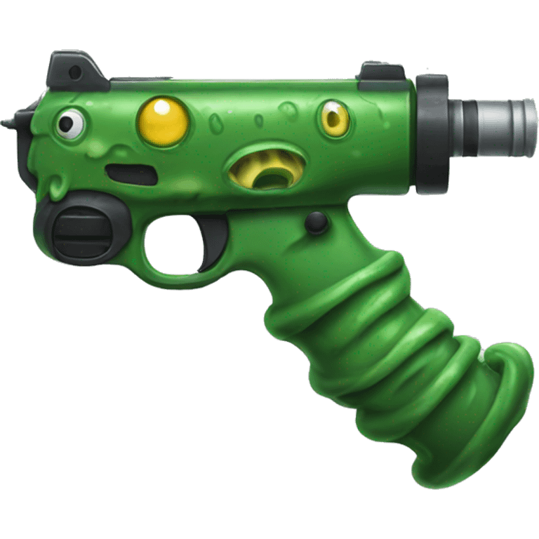 slimey gun  emoji