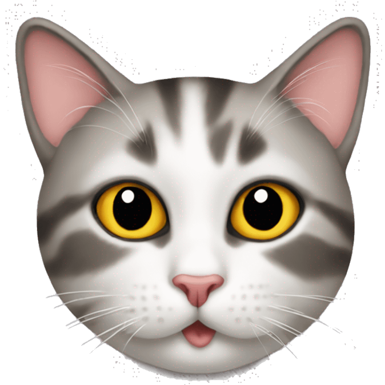 Cat with kiss emoji