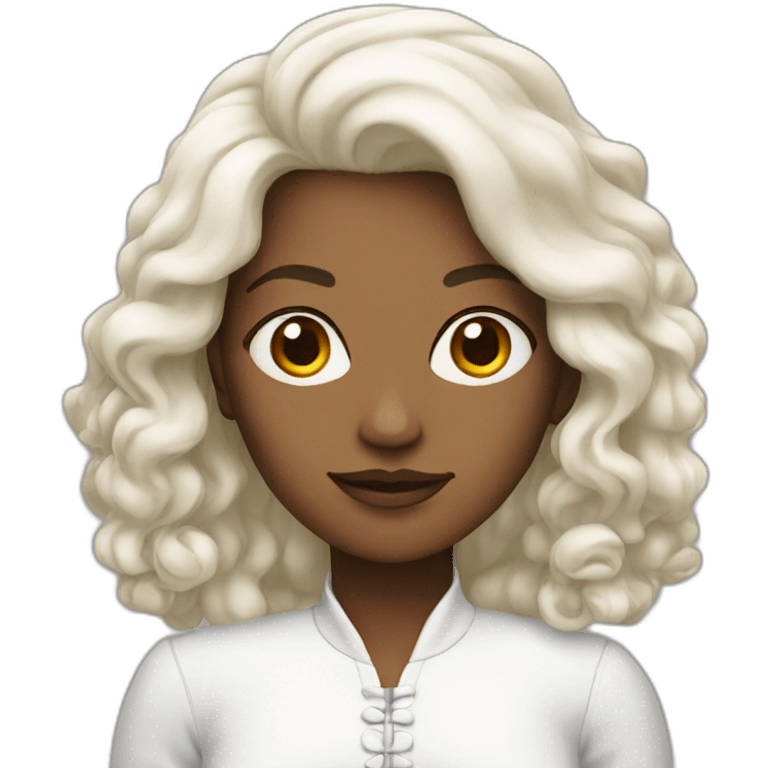 Femme blanche emoji