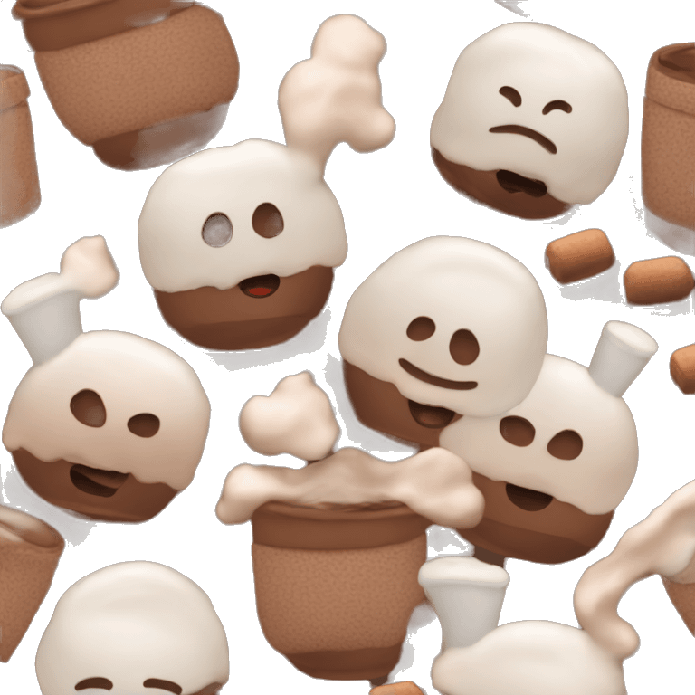 Aesthetic hot chocolate  emoji