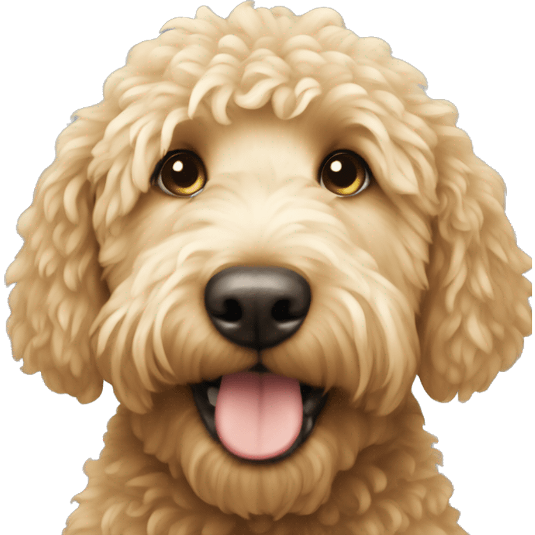 Golden doodle emoji