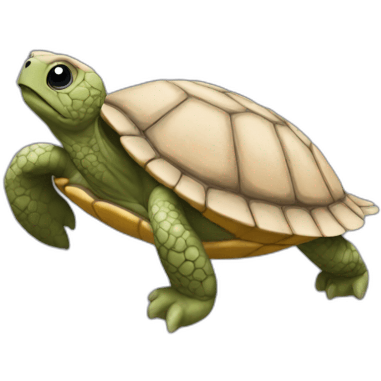 Tortue qui vole emoji