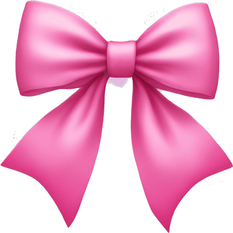 Pink bow emoji