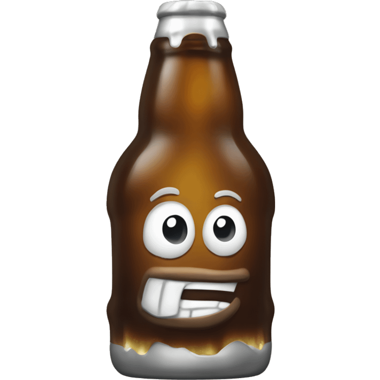 shatered sternburg beer bottle emoji