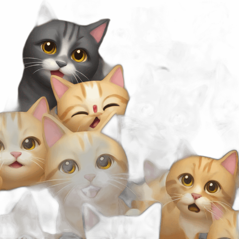 cat party emoji