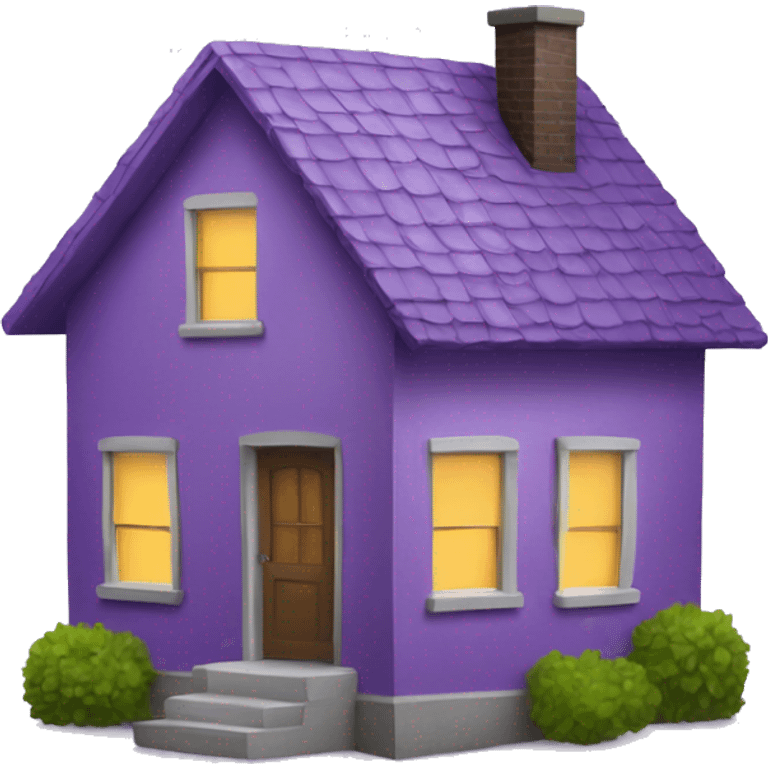 purple home sweet home emoji