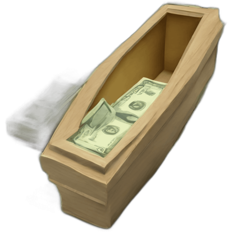 coffin money emoji