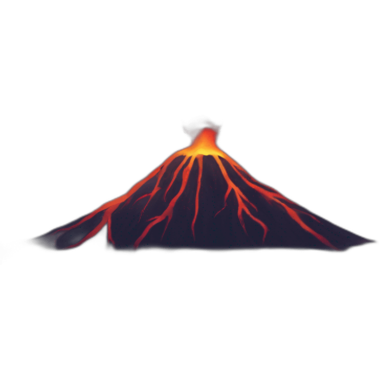 dark tornado volcano emoji